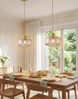 Gerald 1-Light Modern Gold Island Pendant
