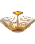 Aveline 3-Light Sculptural Semi-Flush Mount Ceiling Light