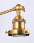 1-Light Rhem Brass Wall Sconce Light - ParrotUncle