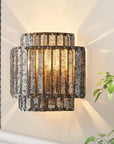 10" Rupert Crystal Wall Sconce Lighting