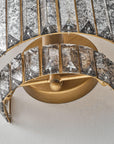 10" Rupert Crystal Wall Sconce Lighting