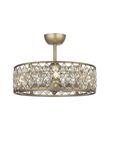 25" Liora Modern Crystal Fandelier