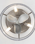 13" Reversible Flush Mount Ceiling Fan