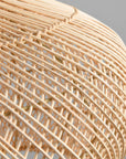 14" Xavier Bohemian Rattan Pendant Light
