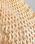 15" Troy Bohemian Bamboo Pendant Light