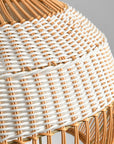 17" Yale Bohemian Rattan Pendant Light