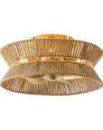 18" Reuben Bohemian Flush Mount Ceiling Fan