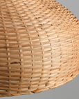 18" Winfred Bohemian Bamboo Pendant Light