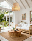 Santa Barbara Natural Rattan Pendant Light