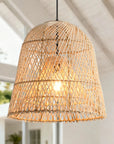 Santa Barbara Natural Rattan Pendant Light