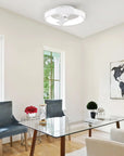 19" Britton Flush Mount Ceiling Fan