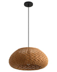19" Walter Bohemian Rattan Pendant Light