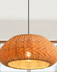 19" Walter Bohemian Rattan Pendant Light