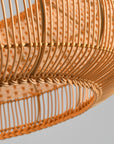 19" Webster Bohemian Rattan Pendant Light