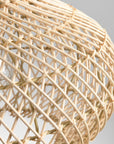 19" Winston Bohemian Rattan Pendant Light