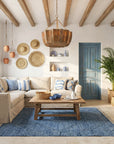 20" Primo Raffia Island Pendant Light