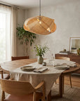 20" Upton Bohemian Bamboo Pendant Light