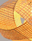 20" Upton Bohemian Bamboo Pendant Light