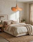 20" Werner Bohemian Bamboo Pendant Light