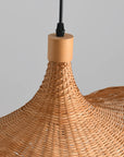 20" Werner Bohemian Bamboo Pendant Light