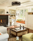 21" Kanpur Farmhouse Ceiling Fan
