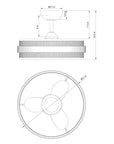 21" Nilgiri Ceiling Fan