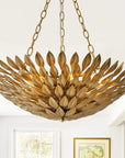 22" Verna Farmhouse Golden Chandelier - IPLUS Lighting