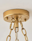 22" Verna Farmhouse Golden Chandelier - IPLUS Lighting
