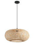 22" Vincent Bohemian Bamboo Pendant Light