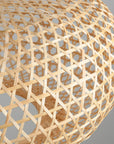 22" Vincent Bohemian Bamboo Pendant Light