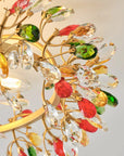 23" Clara Crystal Flush Mount Ceiling Fan