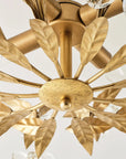 24" Quintion Crystal Ceiling Light