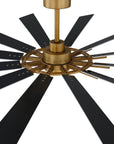 72" Irene Modern 12-Blade LED Ceiling Fan