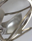 27" Bucholz Brushed Nickel Ceiling Fan