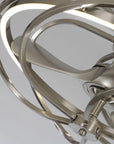 27" Bucholz Brushed Nickel Ceiling Fan