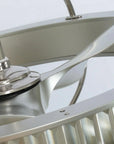 27" Crystiron Crystal Ceiling Fan