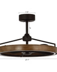 27" Mumbai Farmhouse Fandelier