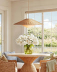 Sunny Rattan Pendant Light