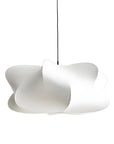 Wabi-Sabi Cloud Pendant Light White Cocoon Silk Fabric - IPLUS Lighting