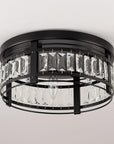 3-Light Modern Crystal Flush Mount Ceiling Light - ParrotUncle