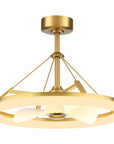30" Mona Golden Fandelier