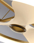 30" Mona Golden Fandelier