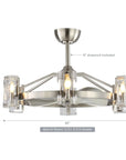 34" Glorian Ceiling Fan