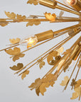 Lydia 14-Light Golden Statement Chandelier – 35 Inch