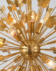Lydia 14-Light Golden Statement Chandelier – 35 Inch