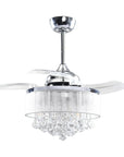 36" Bangaiore Crystal Ceiling Fan