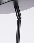 Marcia 6-Light Matte Black Modern Chandelier