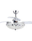 42" Servantes Crystal Ceiling Fan