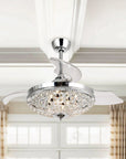 42" Servantes Crystal Ceiling Fan