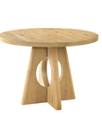 Sorelle 5-Piece Modern Oak Round Dining Set